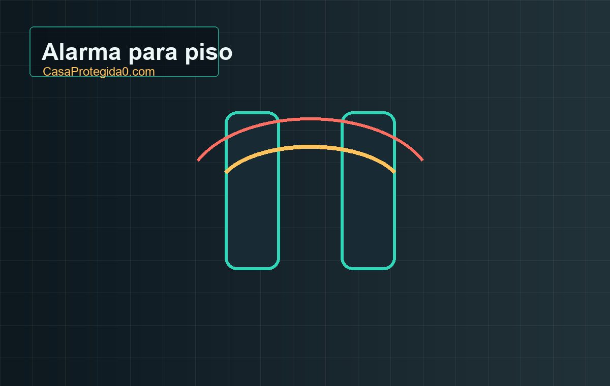 Alarma sin cuotas para piso: qué comprar y qué no esperar