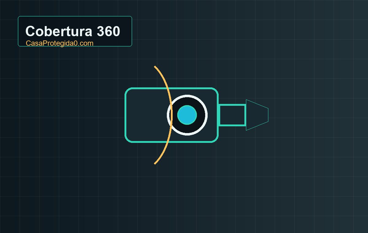 Cámara 360 grados para salón: cuándo conviene y cuándo no