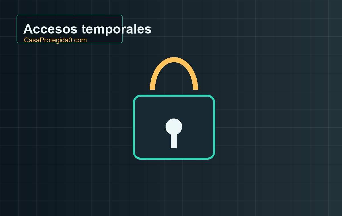 Cerradura smart para piso de alquiler: acceso temporal sin complicarte