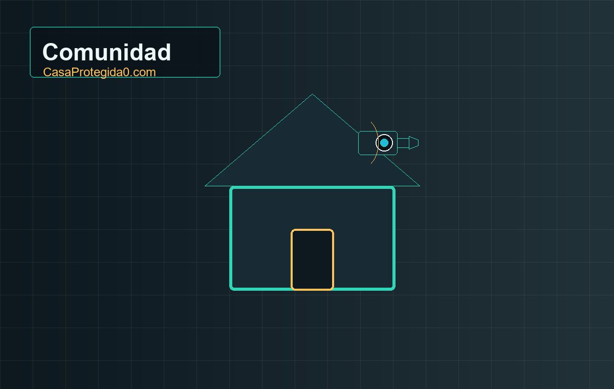 Cámaras en comunidad de vecinos: requisitos, zonas comunes y avisos