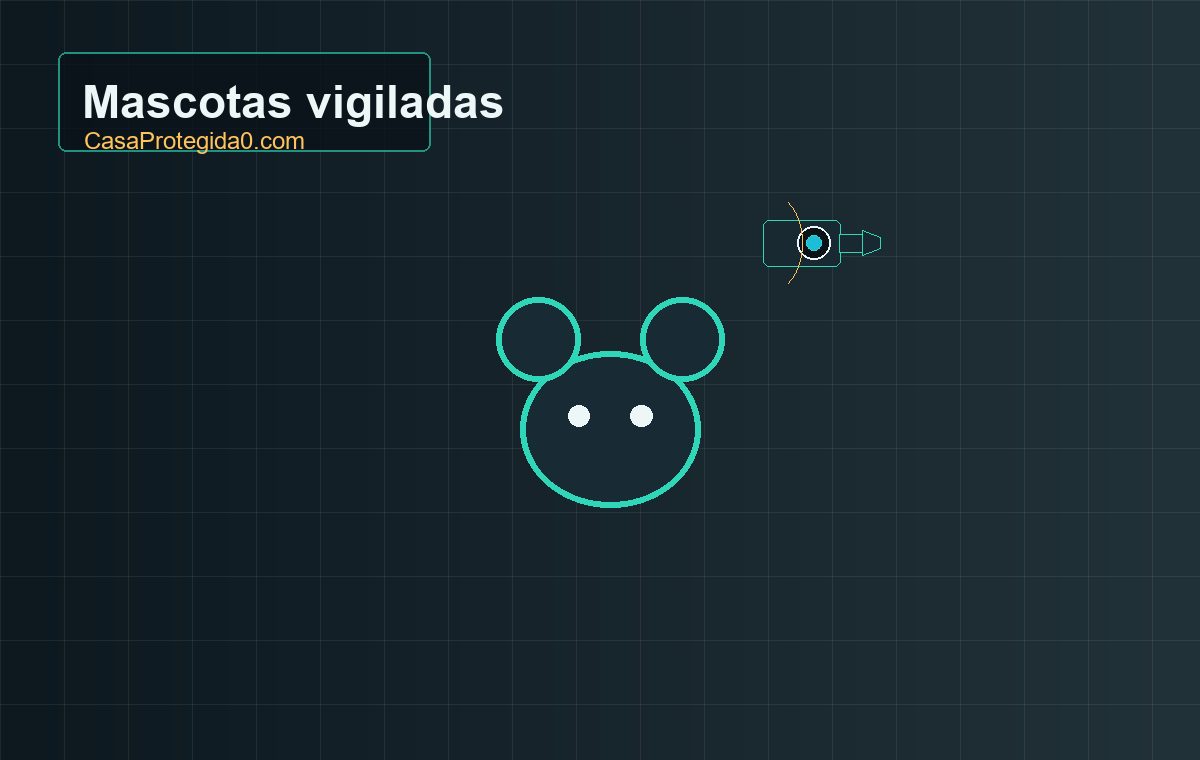 Cámara interior para vigilar mascotas: funciones que sí merecen la pena