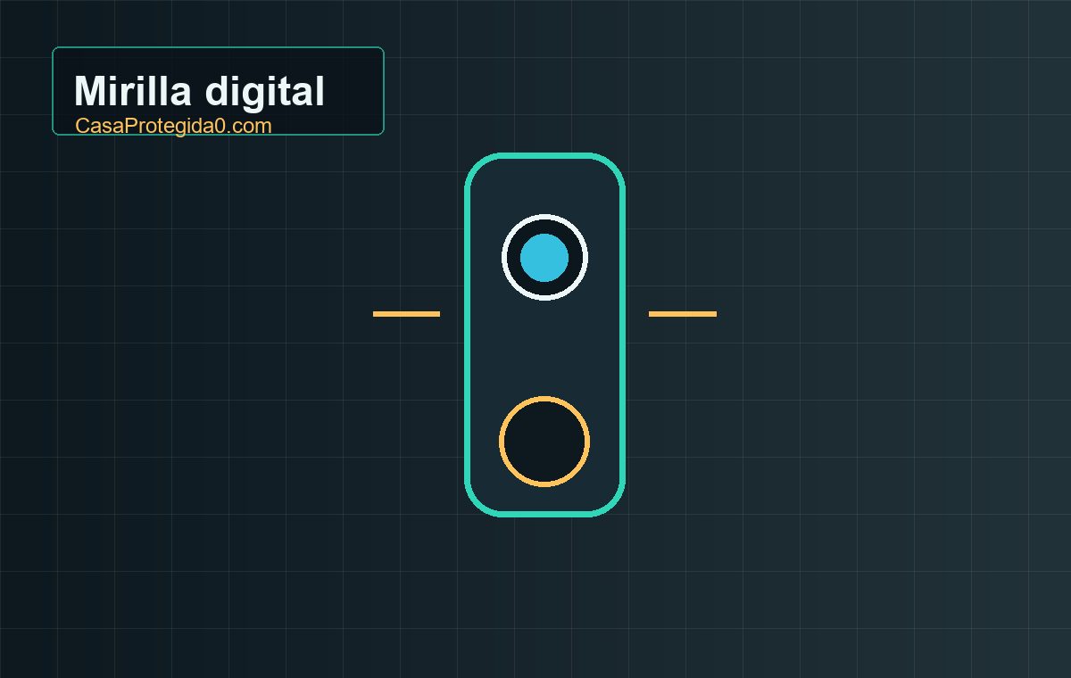 Timbre con cámara vs mirilla digital: qué conviene en un piso