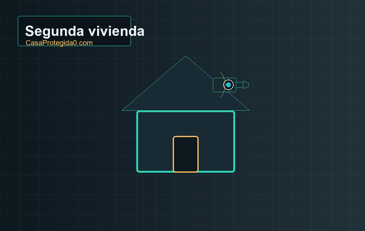 Kit de cámaras para segunda vivienda: alertas, cortes de luz y acceso remoto