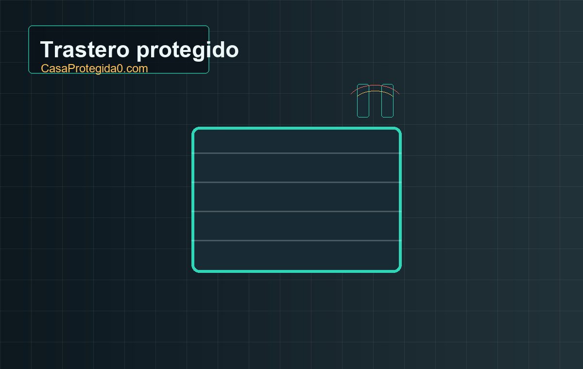 Alarma para trastero sin cuotas: soluciones con batería y aviso al móvil