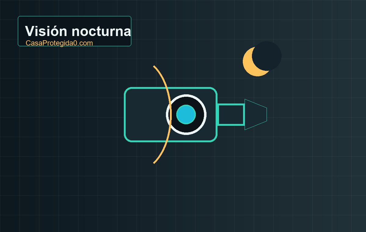 Cámara exterior con visión nocturna en color: cuándo mejora la seguridad